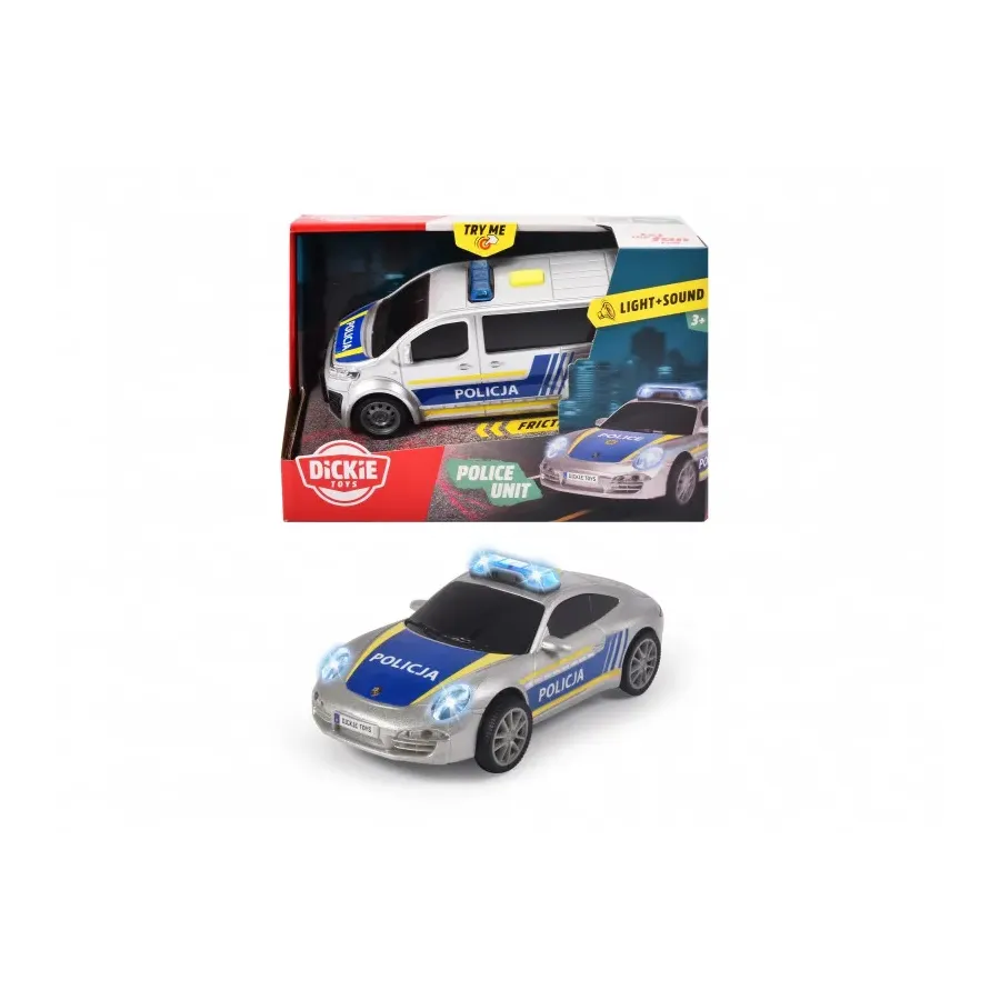 Pojazd SOS Jednostka policyjna 2 rodzaje