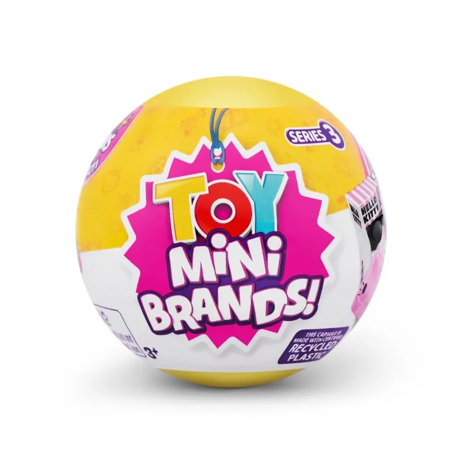 Figurki Mini Brands Global seria 3 karton 24 sztuki