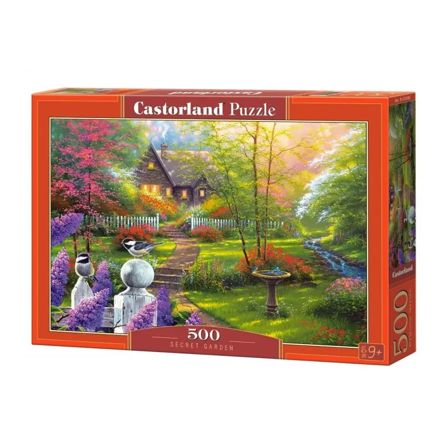 Puzzle 500 elementów Tajemniczy ogród