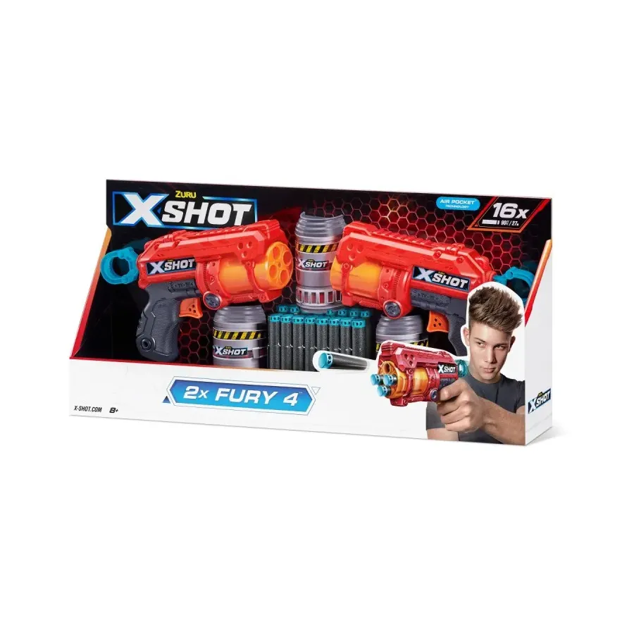 Zestaw wyrzutni Excel Double Fury 4 Combo Pack