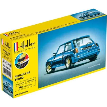 HELLER 56150 Starter Set - Renault R5 Turbo - 1:43