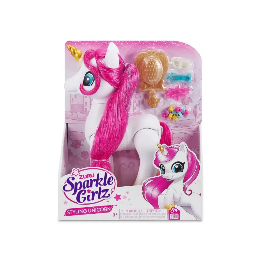 Figurka Stylizacja błyszczącego jednorożca