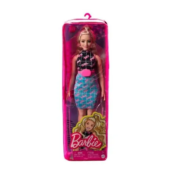 Lalka Barbie Fashionistas Power Girl krągłe kształty