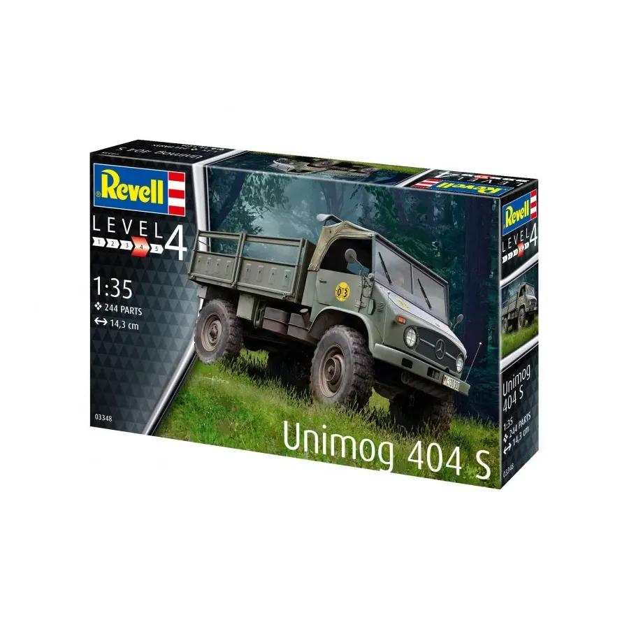 Model do sklejania Pojazd UNIMOG 404 S 1/35