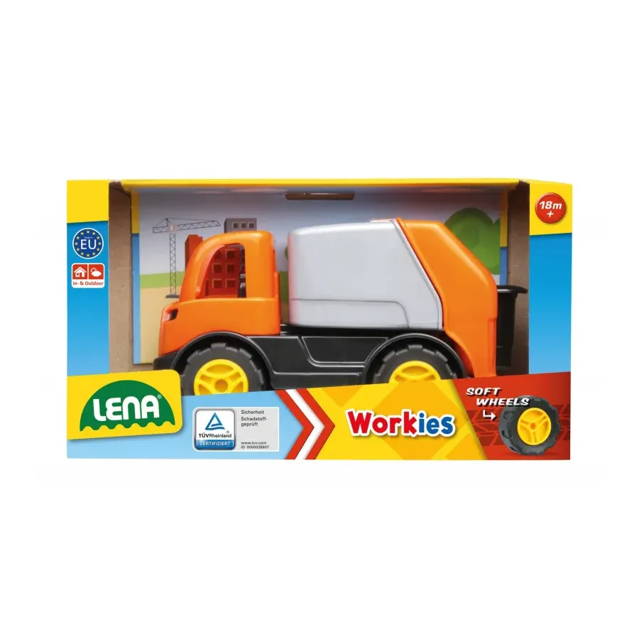 Śmieciarka w pudełku Workies