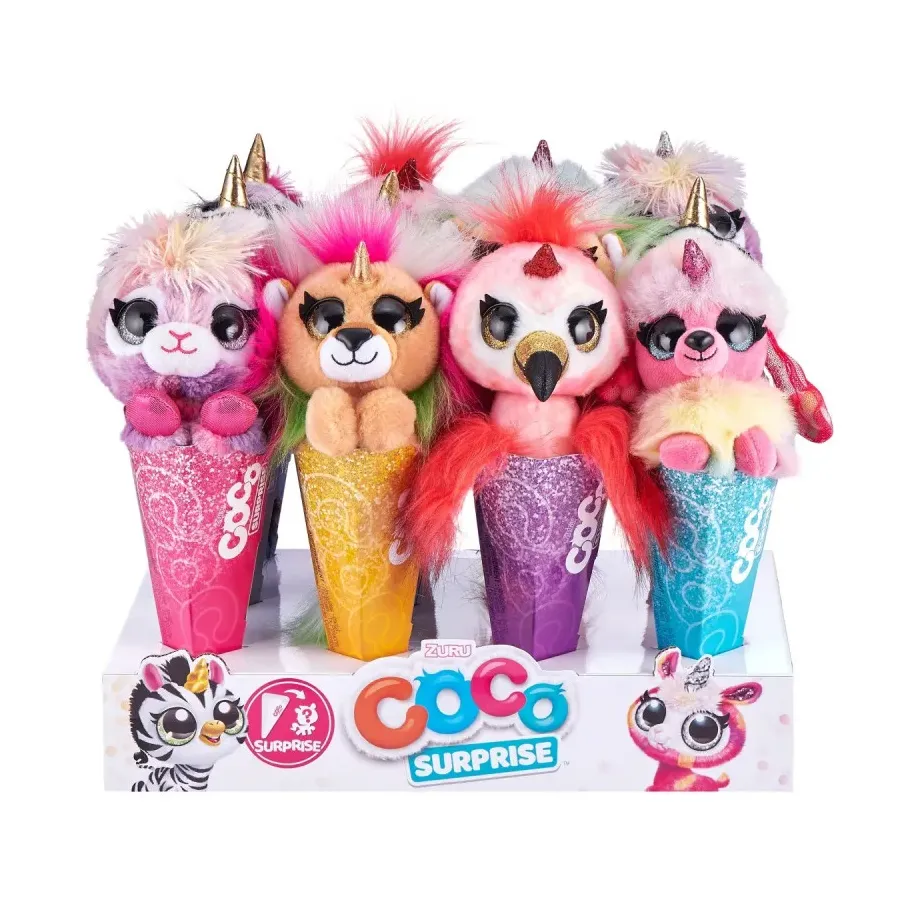 Pluszak w rożku Fantasy karton 24 sztuki