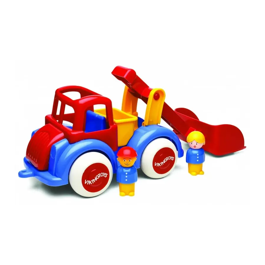 Pojazd Ładowarka z figurkami Jumbo Viking Toys