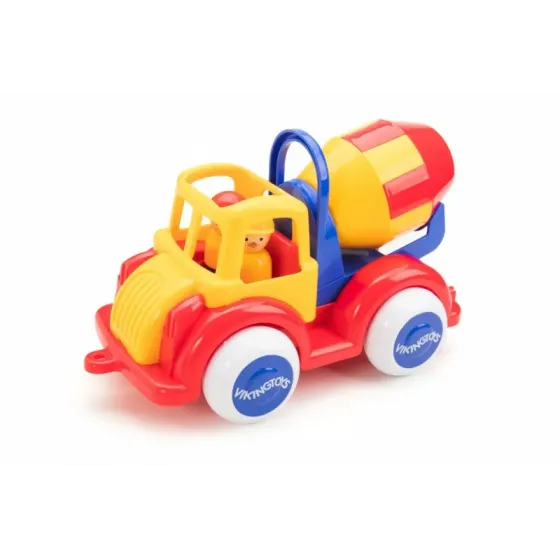 Pojazd Betoniarka z figurkami Jumbo Viking Toys