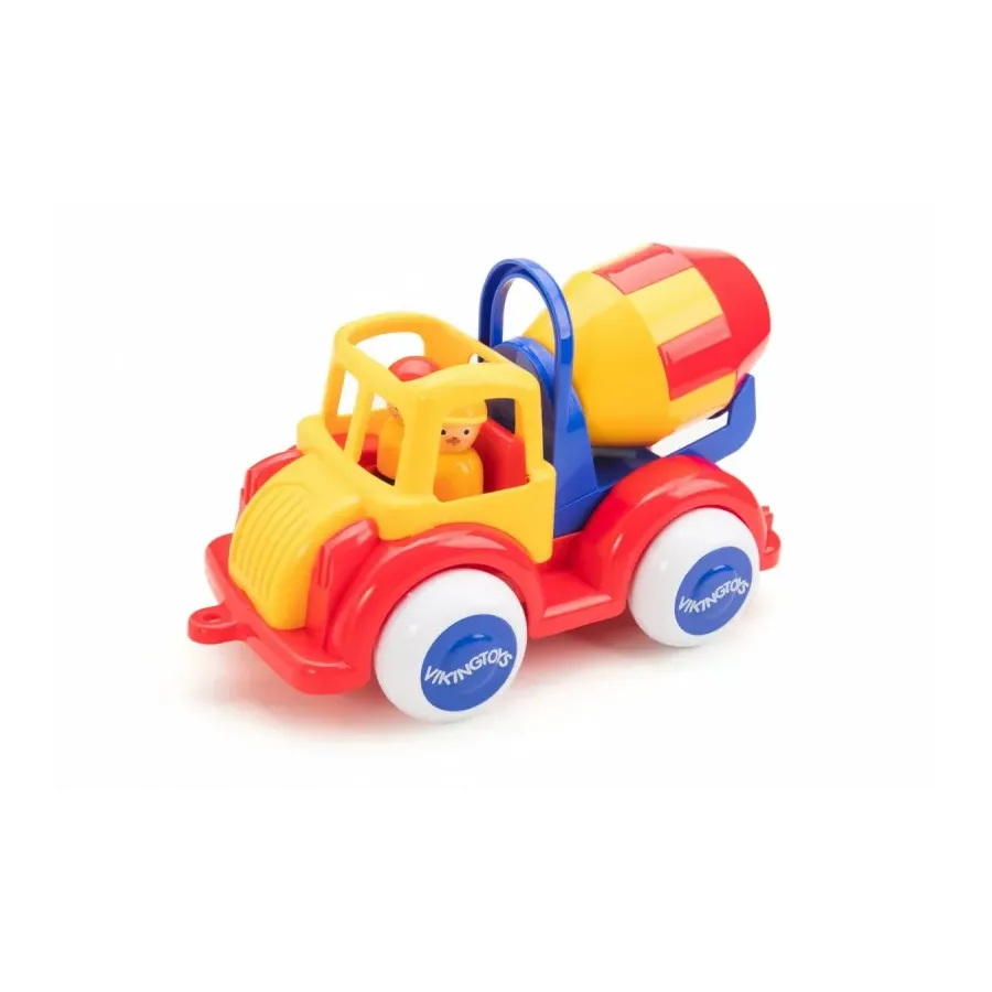 Pojazd Betoniarka z figurkami Jumbo Viking Toys