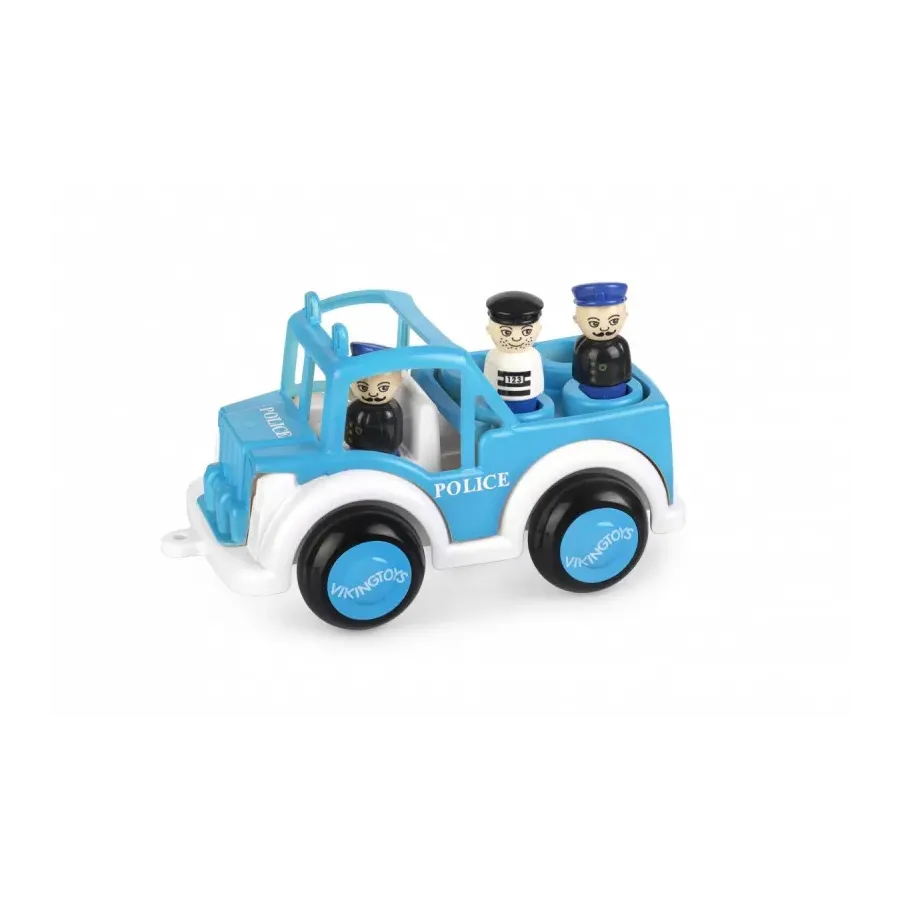 Pojazd Jeep Policja z figurkami Jumbo Viking Toys