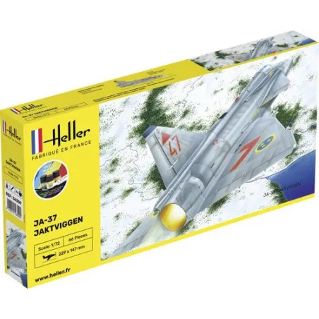 HELLER 56309 Starter Set - JA 37Jaktviggen - 1:72