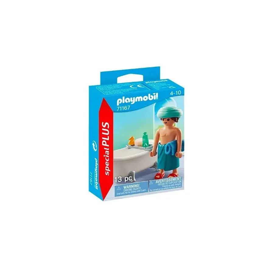 Zestaw z figurką Special Plus 71167 Mężczyzna w wannie