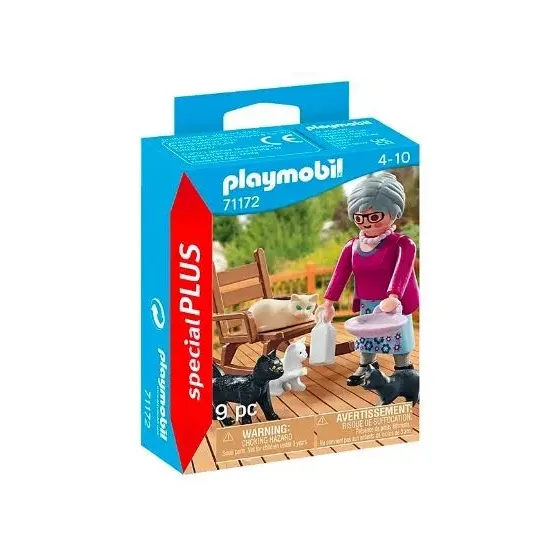 Zestaw z figurkami Special Plus 71172 Babcia z kotkami