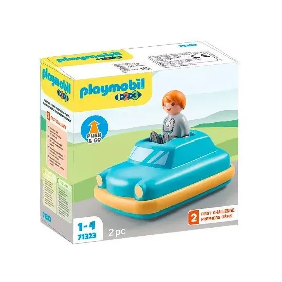 Zestaw z figurką 1.2.3 71323 Samochód Push & Go