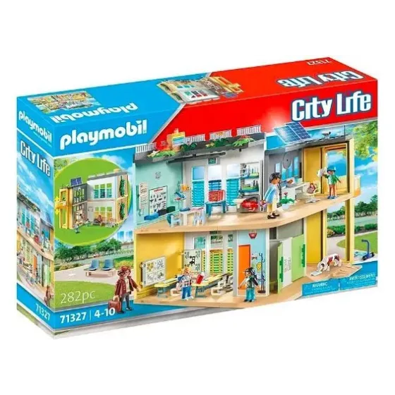 Zestaw z figurkami City Life 7132 7 Duża szkoła