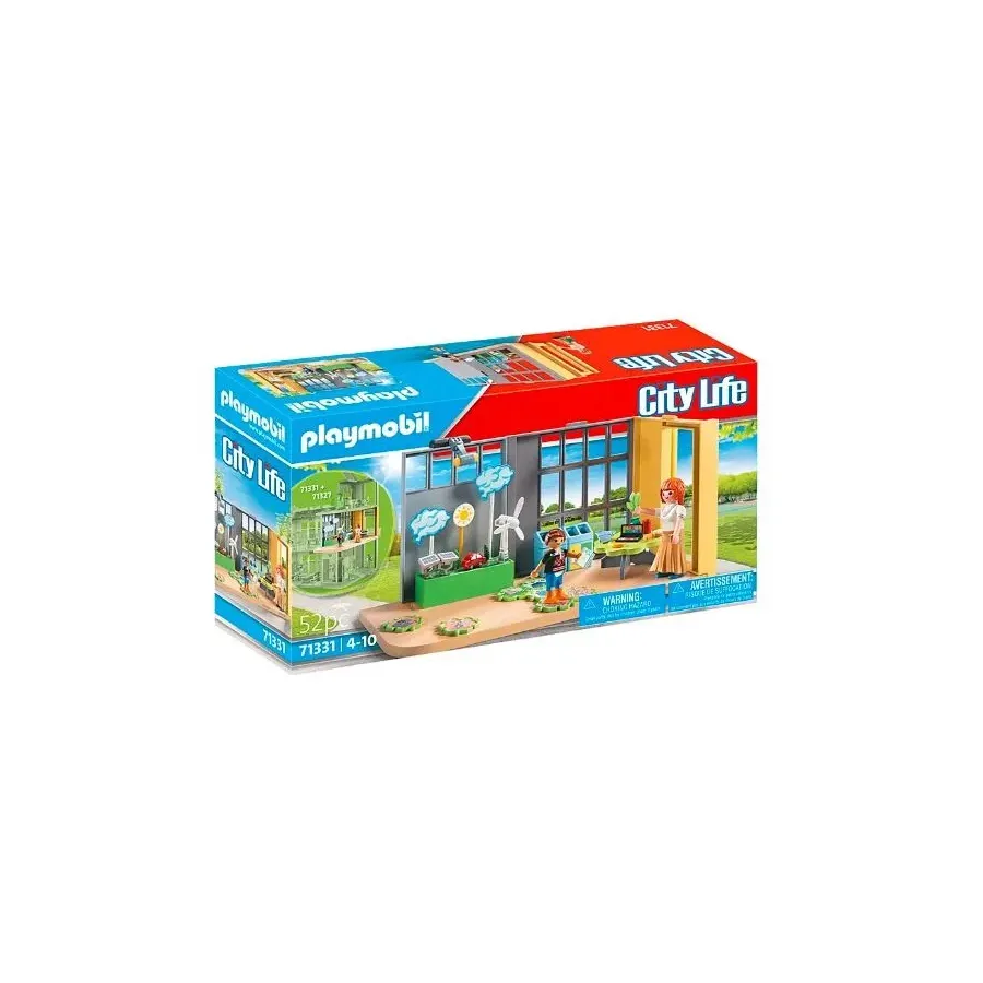 Zestaw z figurkami City Life 71331 Rozbudowa: Nauka o środowisku