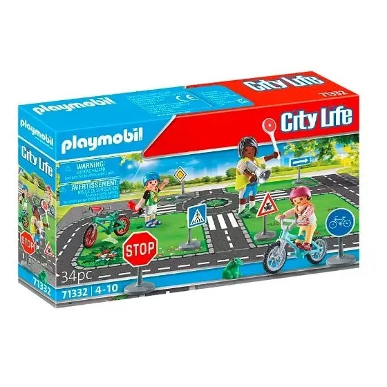 Zestaw z figurkami City Life 71332 Kurs rowerowy