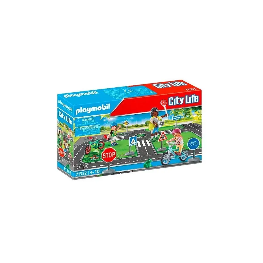 Zestaw z figurkami City Life 71332 Kurs rowerowy