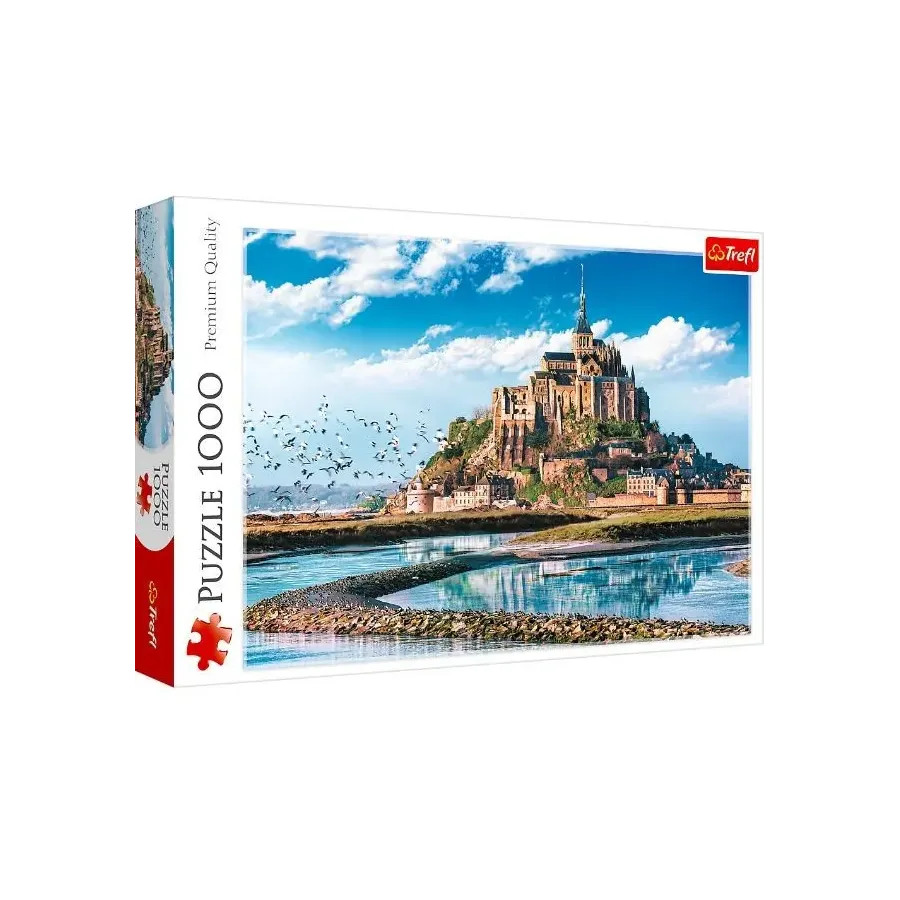 Puzzle 1000 elementów Mont Saint - Michel Francja