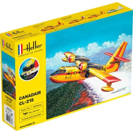 HELLER 56373 Starter Set - Canadair CL-215 - 1:72