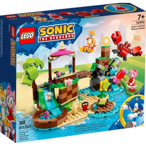 Klocki Sonic 76992 Wyspa dla zwierząt Amy