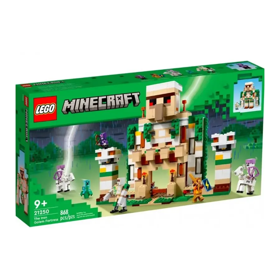 Klocki Minecraft 21250 Forteca żelaznego golema