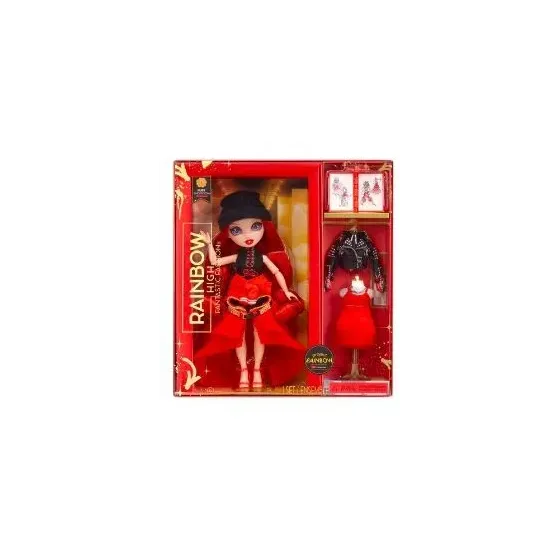 Lalka Rainbow High Fantastic Fashion Doll- RED - Ruby Anderson