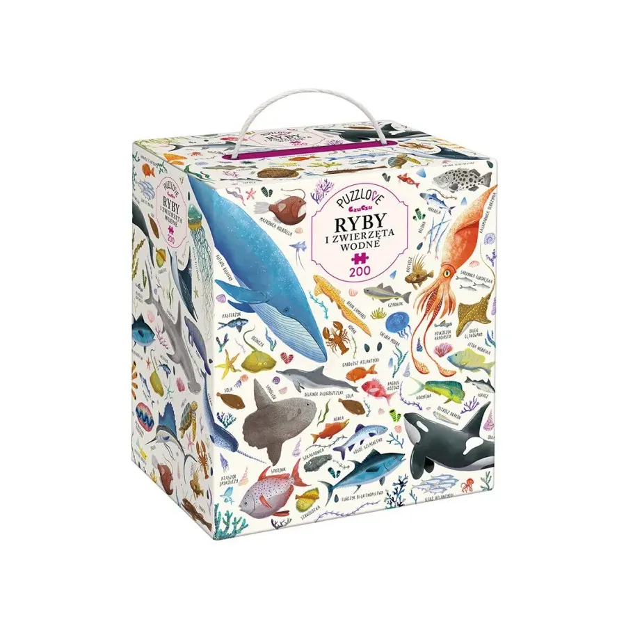 Puzzle Puzzlove Ryby i zwierzęta wodne 200 elementów