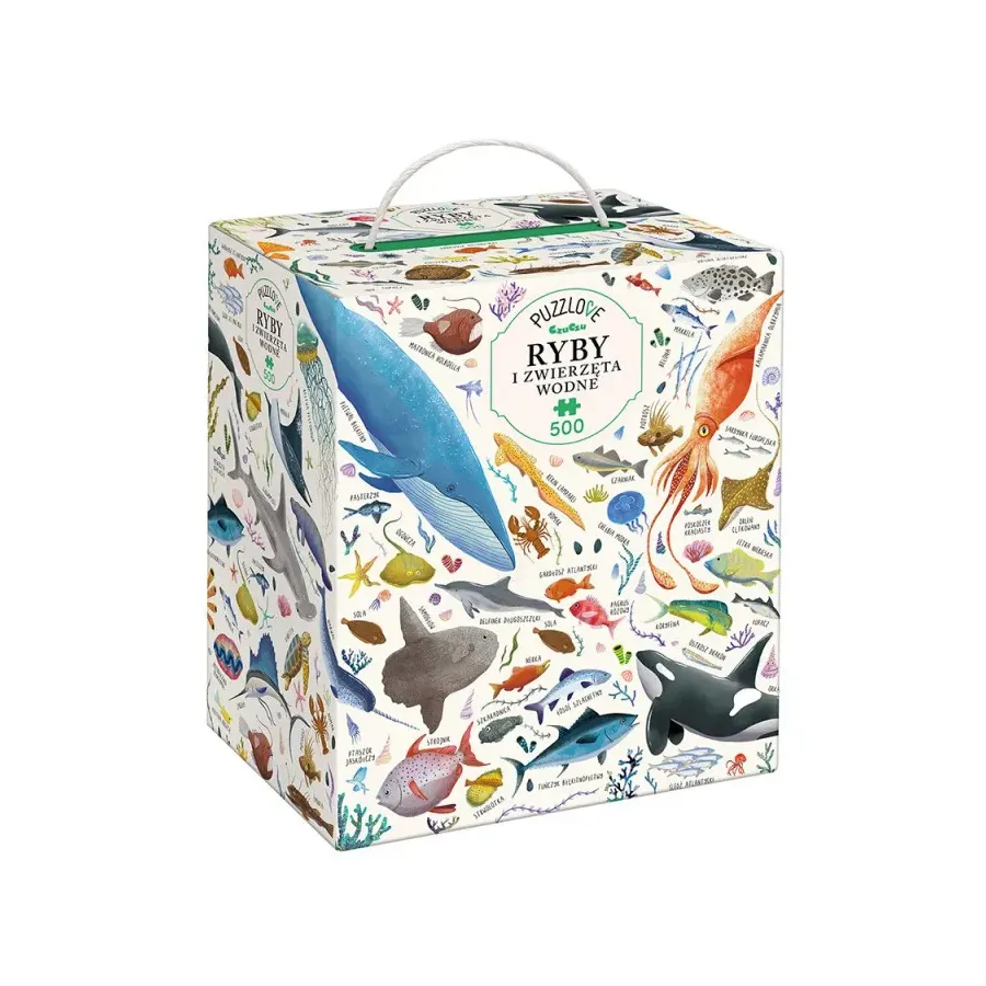 Puzzle Puzzlove Ryby i zwierzęta wodne 500 elementów