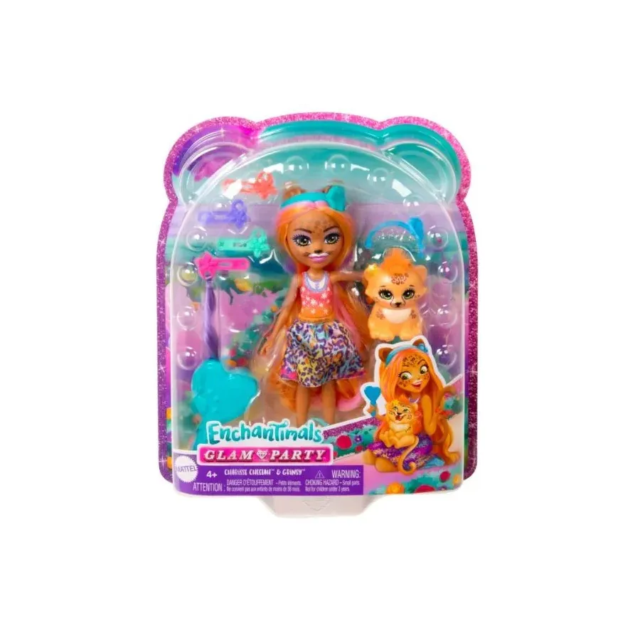 Lalka Deluxe Enchantimals Gepard