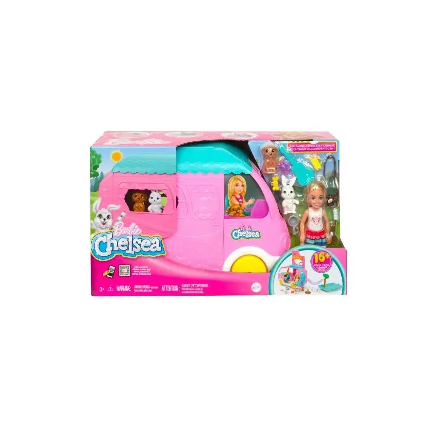 Zestaw BARBIE Kamper Chelsea