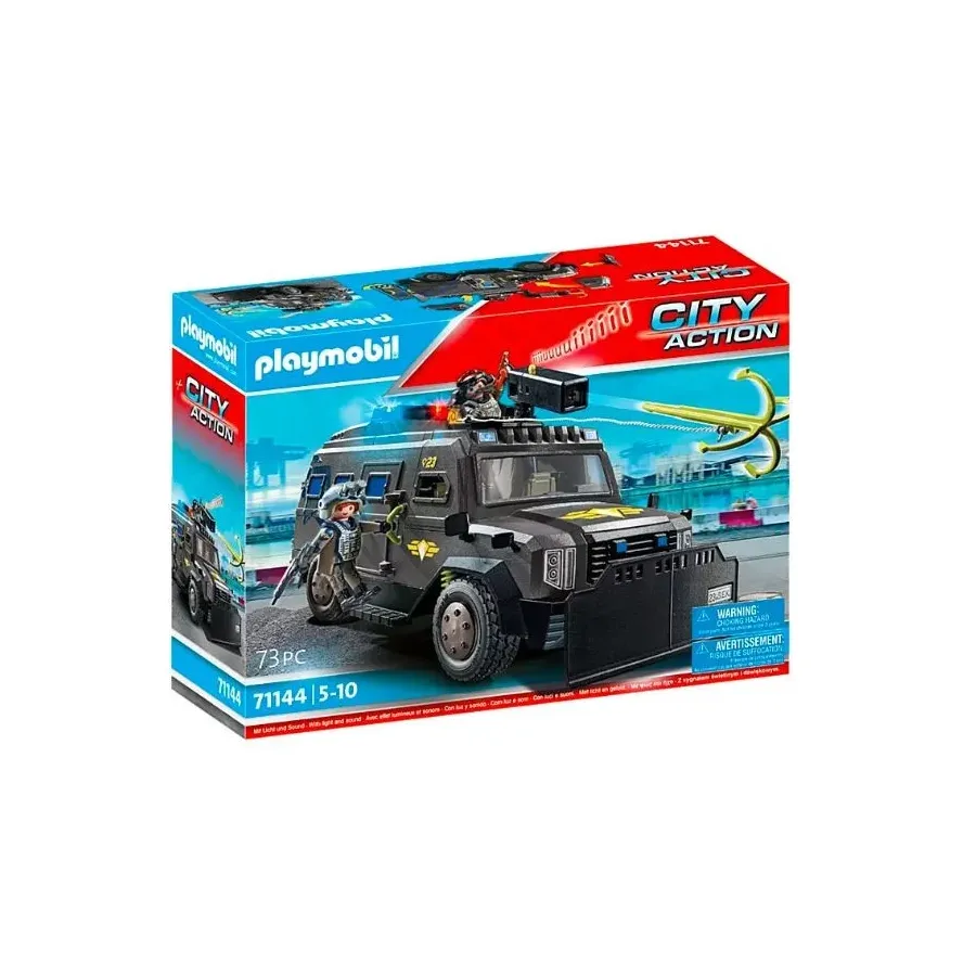 Zestaw z pojazdem City Action 71144 Pojazd terenowy jednostki specjalnej