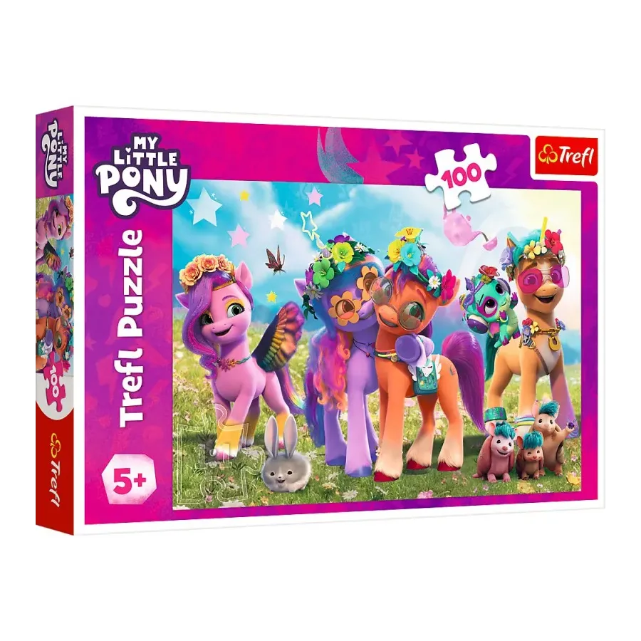 Puzzle 100 elementów Zabawne Kucyki My Little Pony