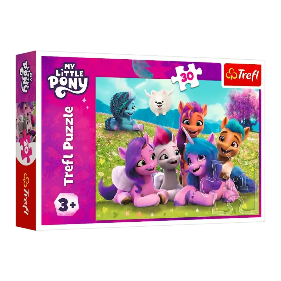 Puzzle 30 elementów Przyjacielskie Kucyki My Little Pony
