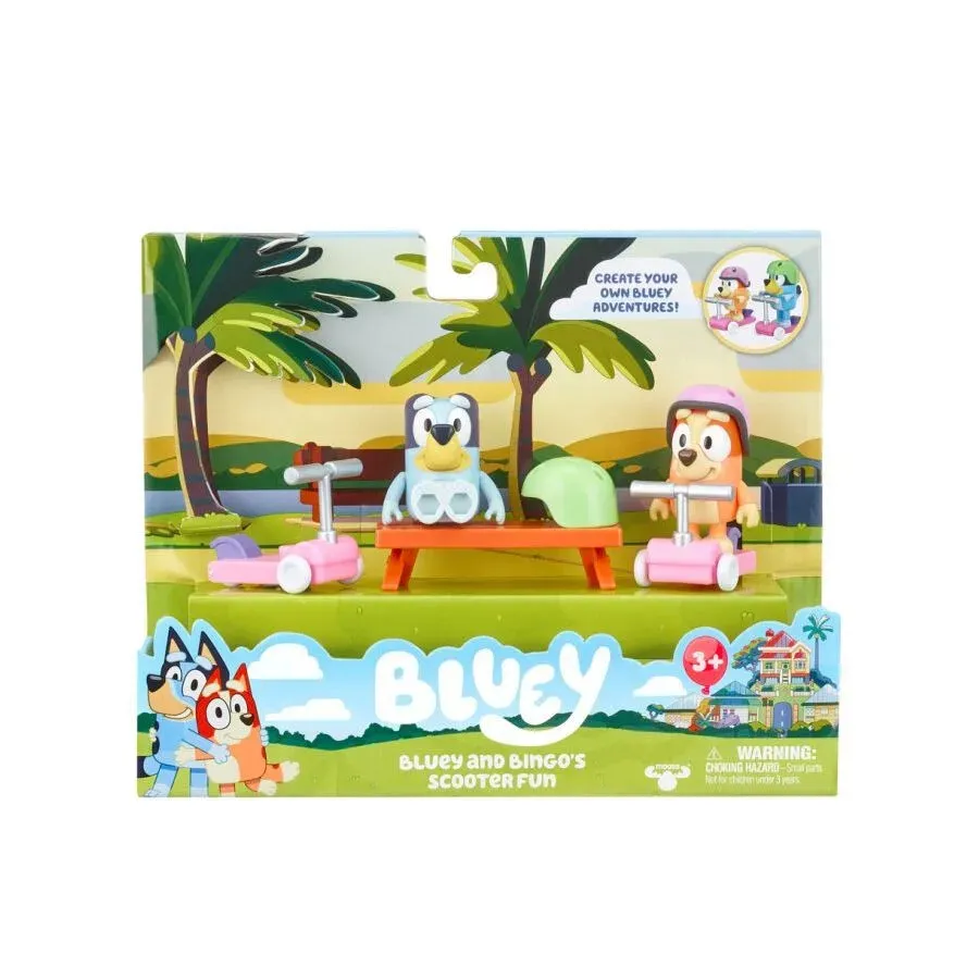 Bluey Zestaw Jazda na hulajnodze
