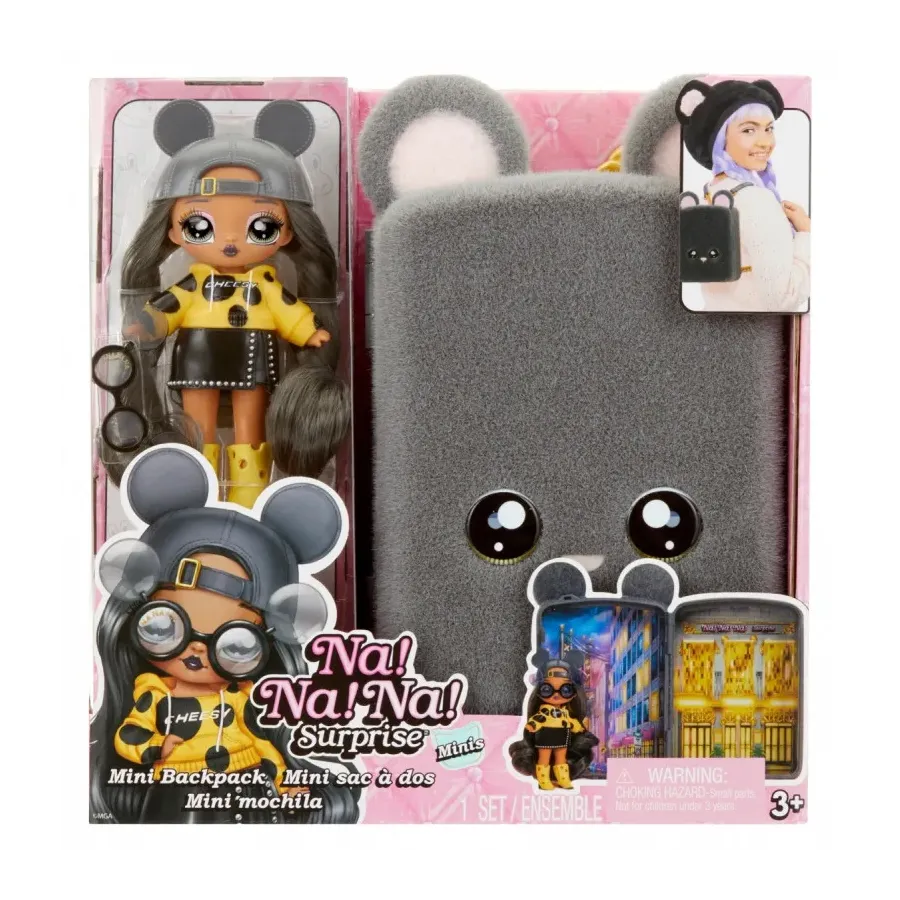 Lalka Na! Na! Na! Surprise Zestaw Mini Plecak - Styl 1