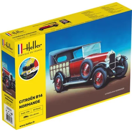 HELLER 56729 Starter Set - Citroen B14 Normande - 1:24