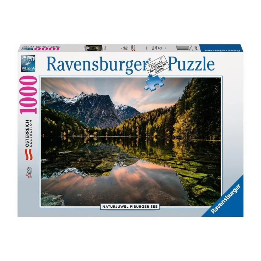 Puzzle 1000 elementów Jezioro Piburger