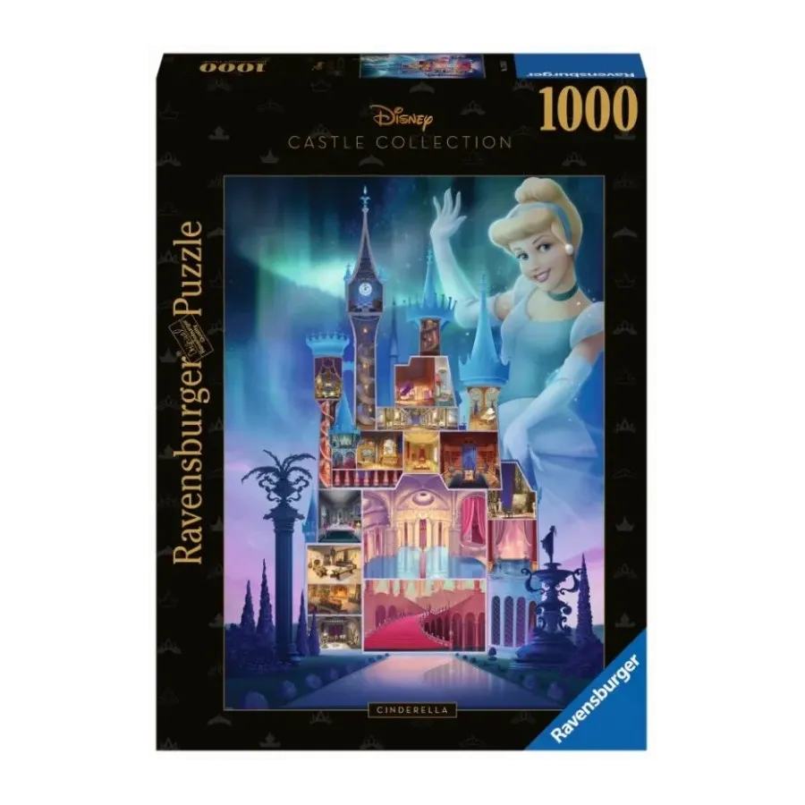 Puzzle 1000 elementów Disney Kopciuszek