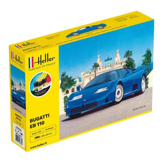 HELLER 56738 Starter Set - Bugatti EB - 1:24