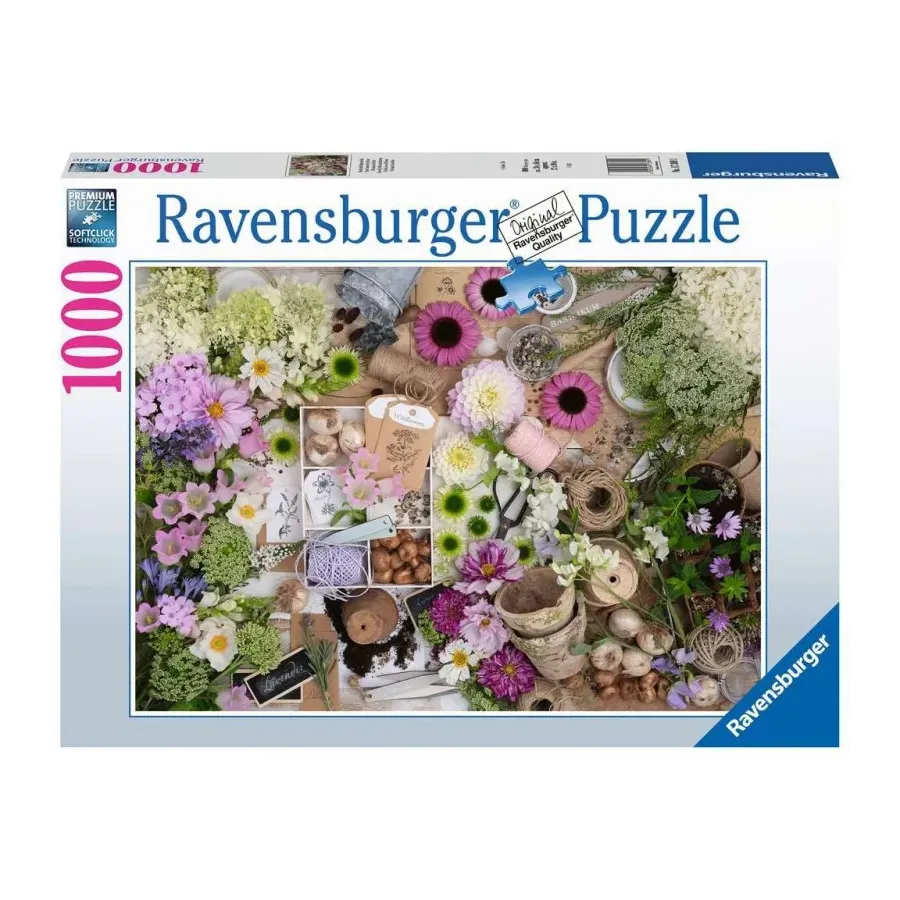 Puzzle 1000 elementów Piękne kwiaty