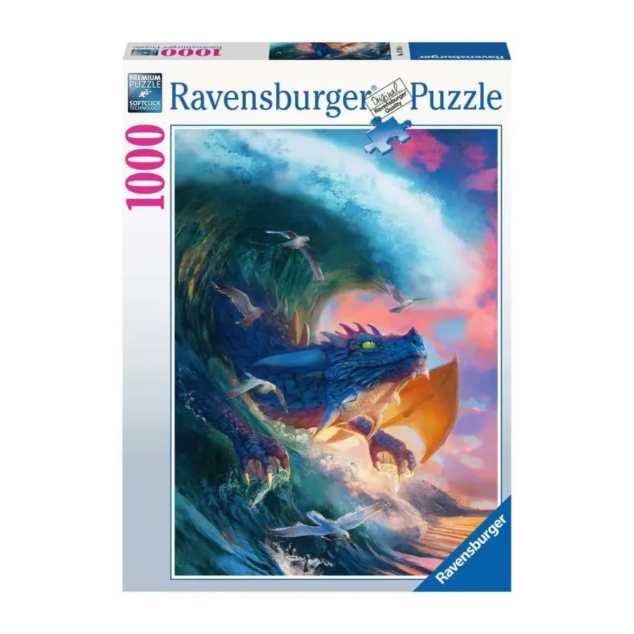 Puzzle 1000 elementów Wyścig smoków