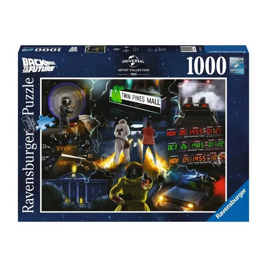 Puzzle 1000 elementów Powrót do przyszłości