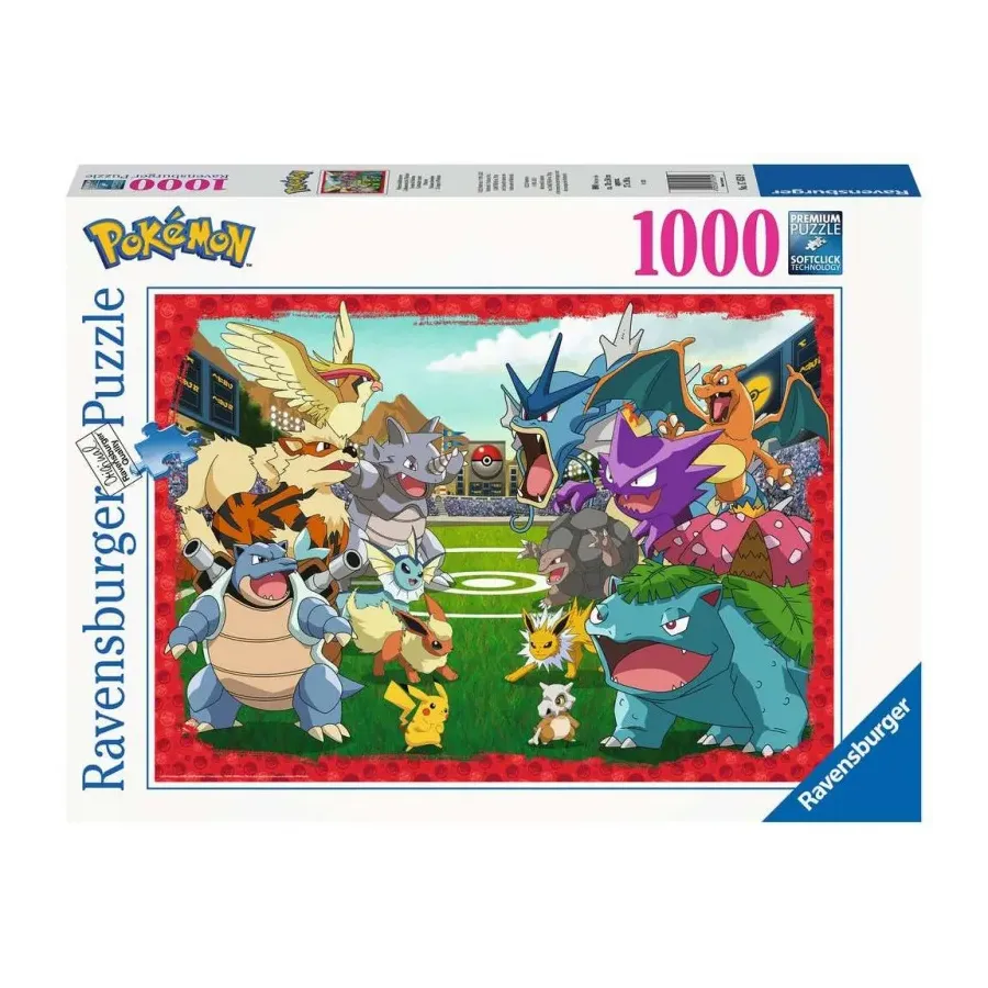 Puzzle 1000 elementów Pokemon Ostateczna Rozgrywka