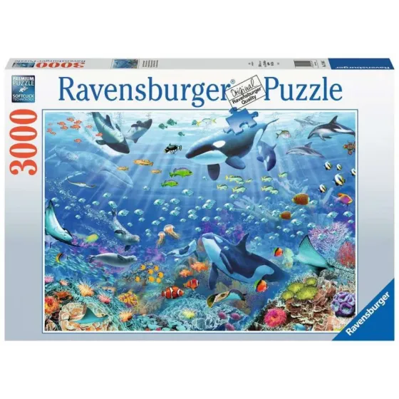 Puzzle 3000 elementów Podwodny świat