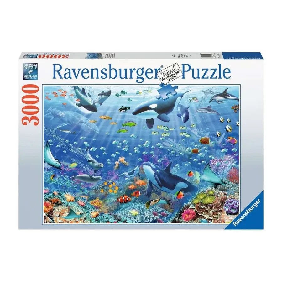 Puzzle 3000 elementów Podwodny świat