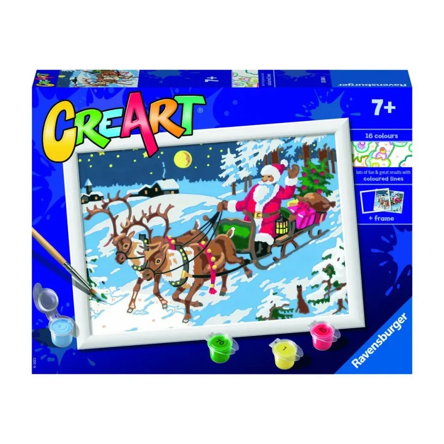 Malowanka CreArt dla dzieci Święta