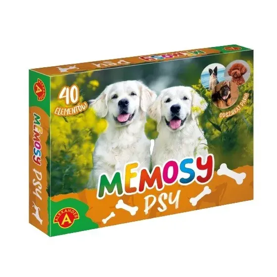 Gra Pamięć-Memosy-Psy