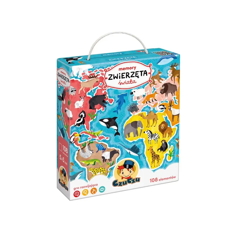 Gra Memory Zwierzęta świata