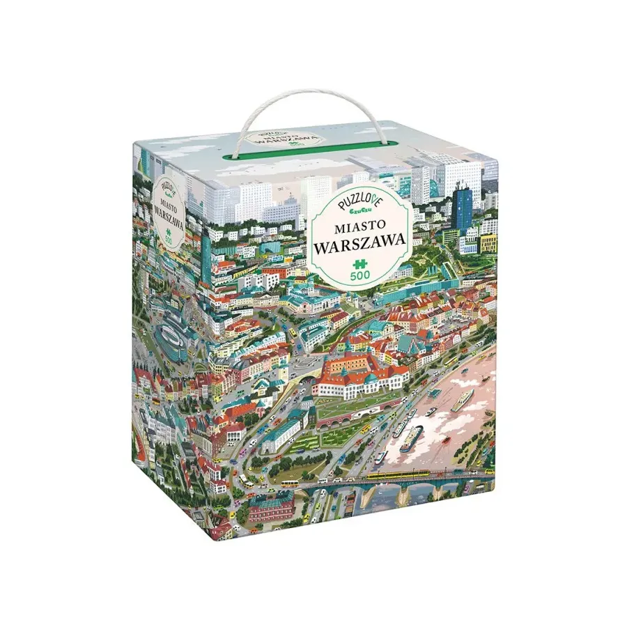 Puzzle Puzzlove Miasto Warszawa 500 elementów